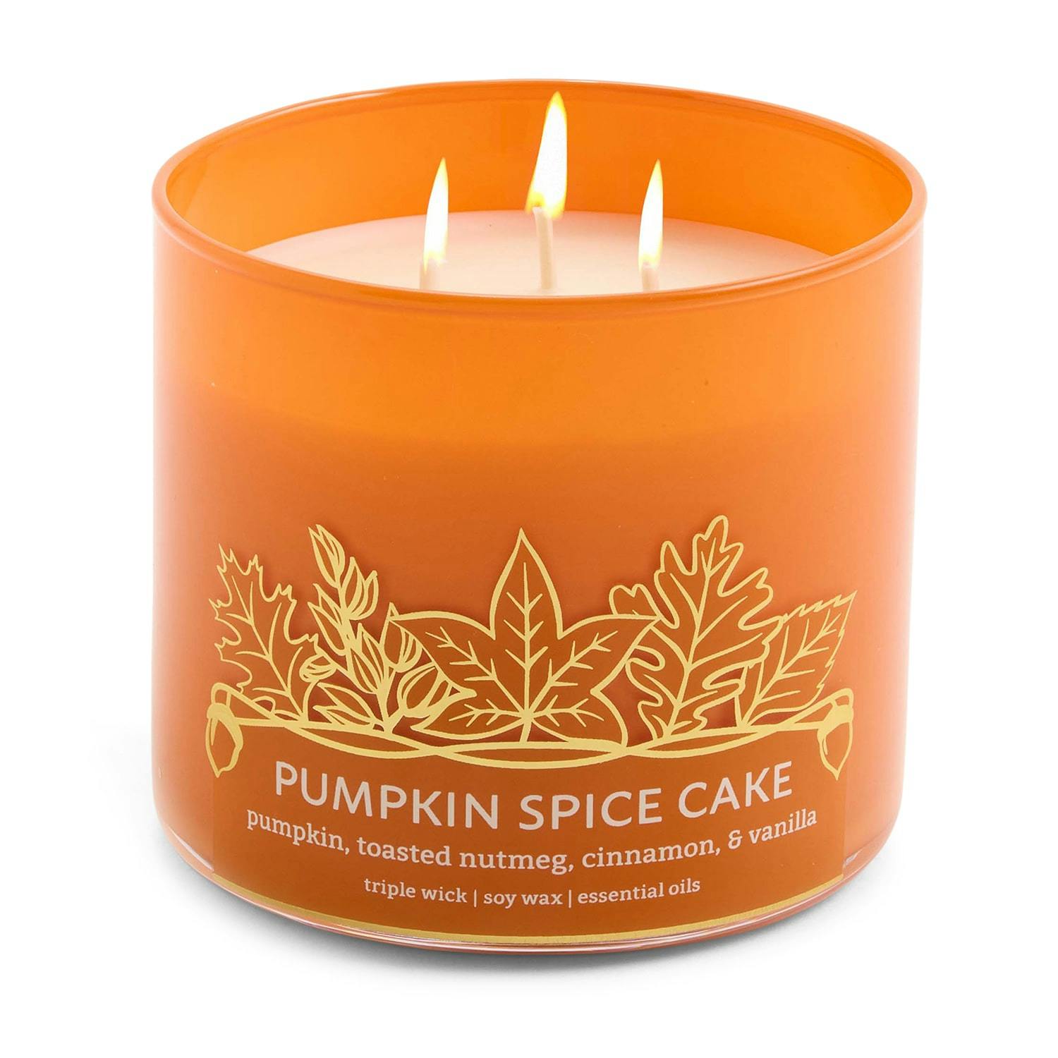 Pumpkin Spice Cake 3-Wick Candle