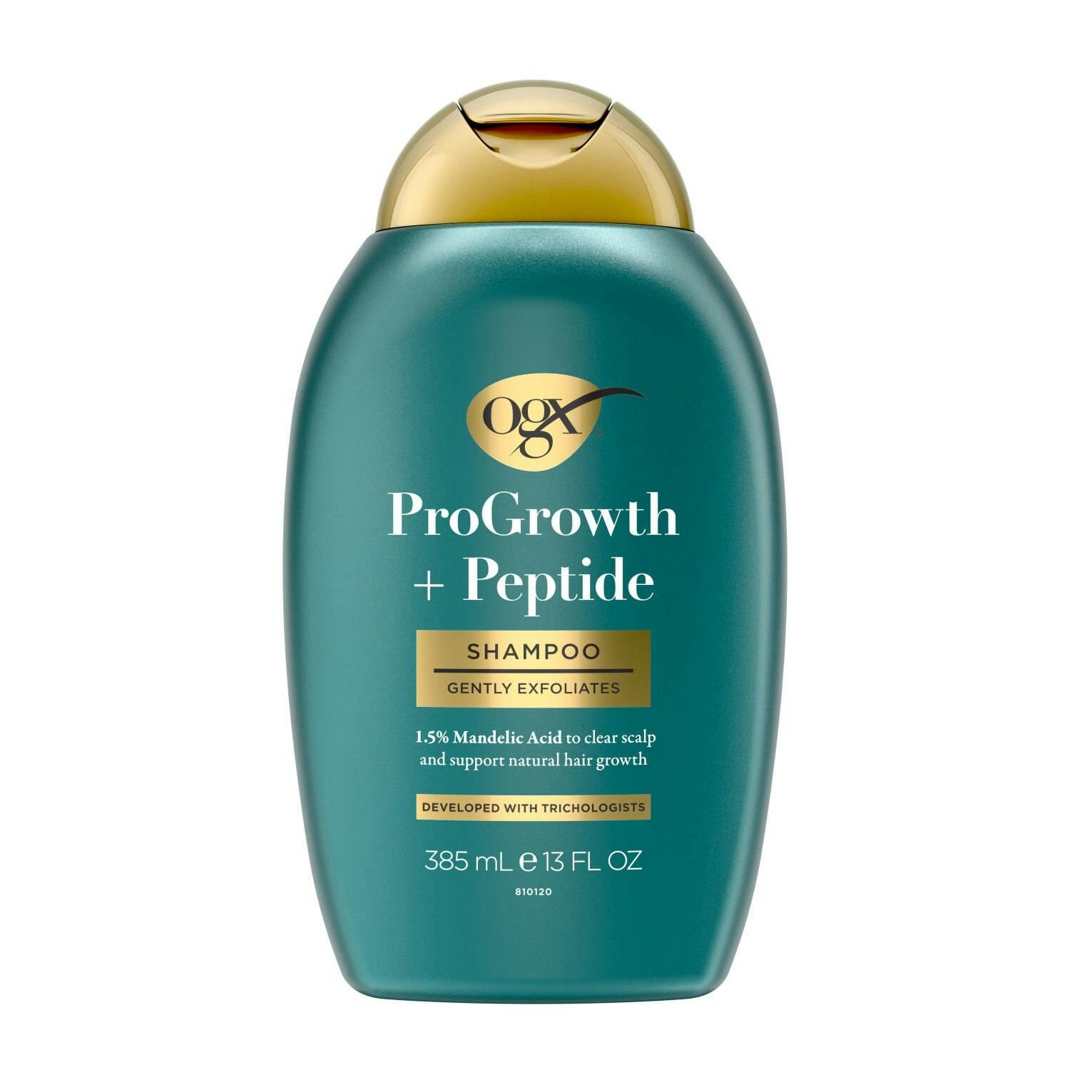 2 OGX ProGrowth + Peptide Shampoos