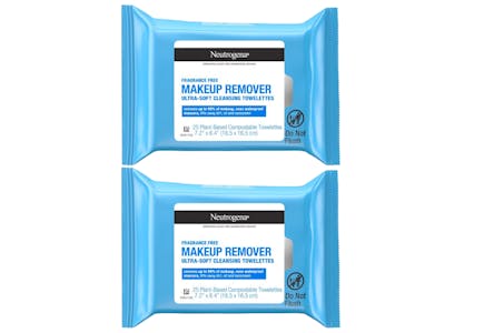 2 Neutrogena Wipe Packs