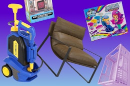Toy, craft, kids smart watch, chair & basket
