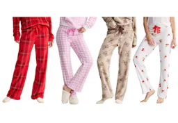 Juniors' Plush Pants
