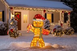 The Home Depot outdoor gingerbread man