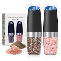 Electric Salt and Pepper Grinder Set