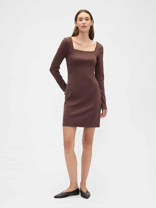 Gap Factory Squareneck Mini Dress