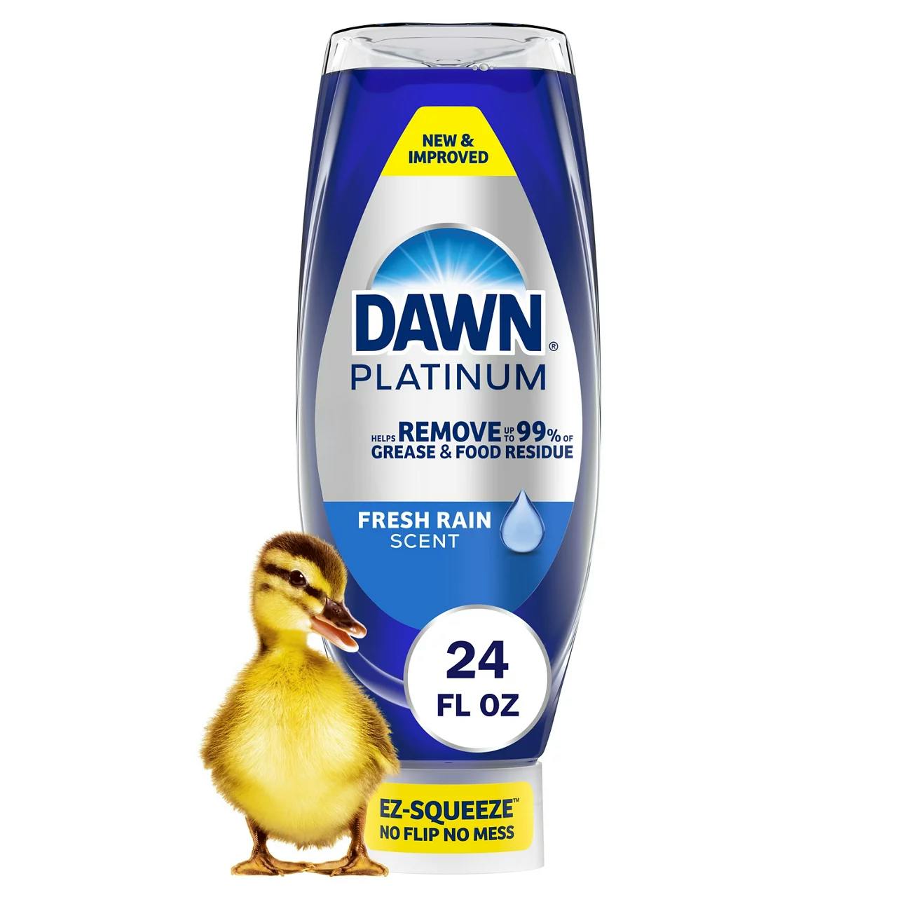 Dawn Platinum Dish Soap Bottle