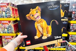 Lego Disney The Lion King Simba Clearance, Just $99.97 at Costco card image