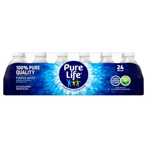 2 Pure Life Purified Water 24-Packs