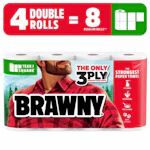 Brawny Tear-A-Square Paper Towels