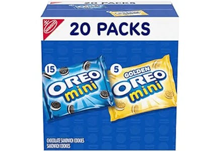 Oreo Mini Sandwich Cookies