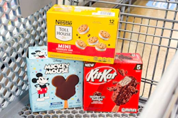 froneri ice cream varieties in shopping cart
