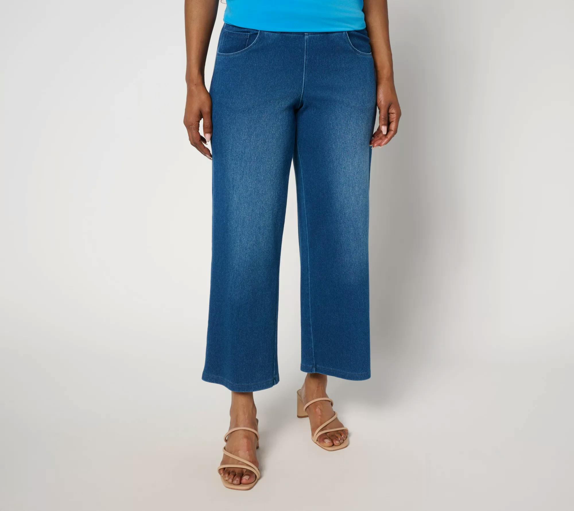 Prime Stretch Denim Crop Pants