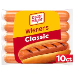 2 Oscar Mayer Hot Dog Packs