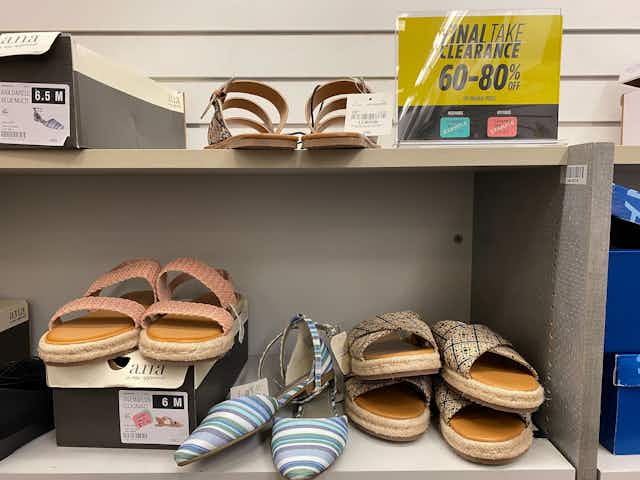 Clearance Shoes for the Family, as Low as $3.99 at JCPenney card image