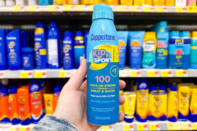 Kids' Coppertone Sunscreen, as Low as $1.50 at Walmart (In-Store-Only Deal) card image