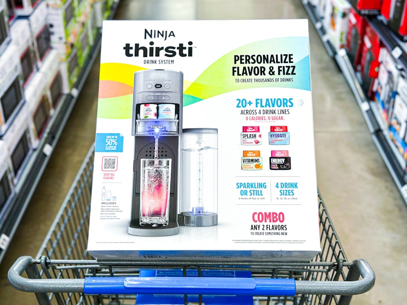 ninja thirsti drink maker in walmart cart