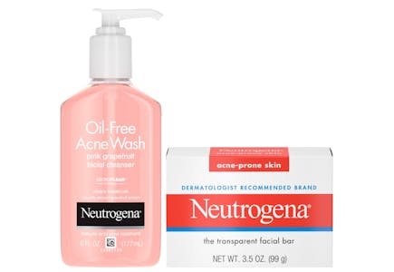 2 Neutrogena Acne Products