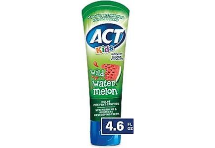 2 Act Kids' Toothpastes 