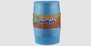 monkeys in a barrel