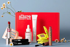 Lifestyle image of the allure August beauty box