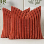Faux Fur Throw Pillow Covers