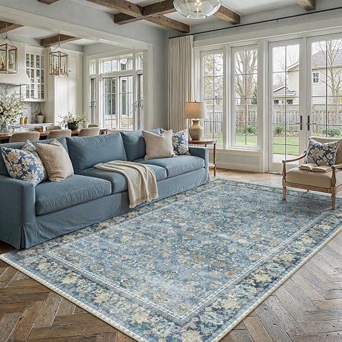 Machine Washable Area Rug