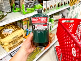 Coleman Propane Gas Cylinders, Only $4.25 at Target card image