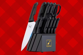 Target Japanese kitchen knife block set