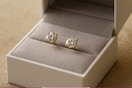 diamond stud earrings