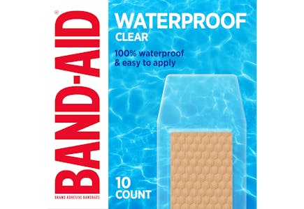 Band-Aid Waterproof Bandages