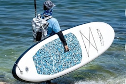 Inflatable Stand-Up Paddleboard, $95 With Amazon Promo Code (Save 50%) card image