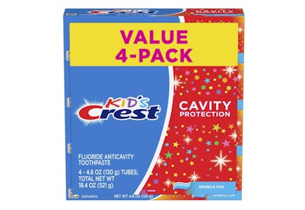 Kid's Crest 4-Pack