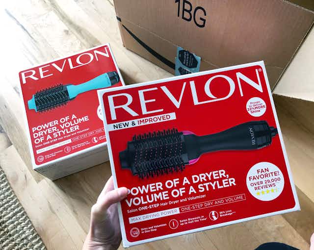 Revlon One-Step Hair Volumizer, Just $24.32 on Amazon card image