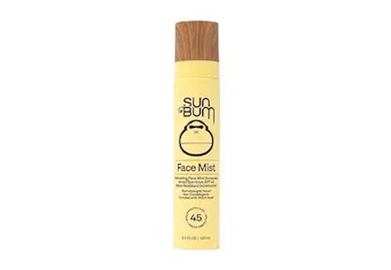 3 Sun Bum Sunscreen Face Mist