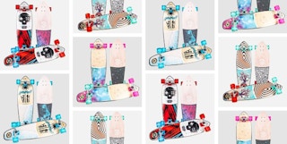 skateboards