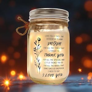 Mason Jar Night Light