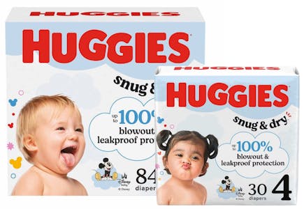 3 Huggies Diapers Packs