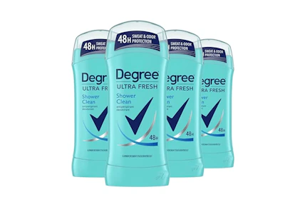 Degree Women's Deodorant 4-Pack