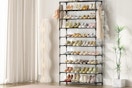 10-Tier Shoe Rack 50 Pairs B0CCY2YQF6