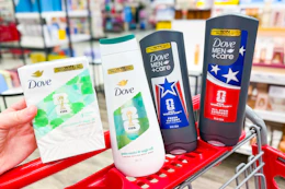 dove body wash and bars