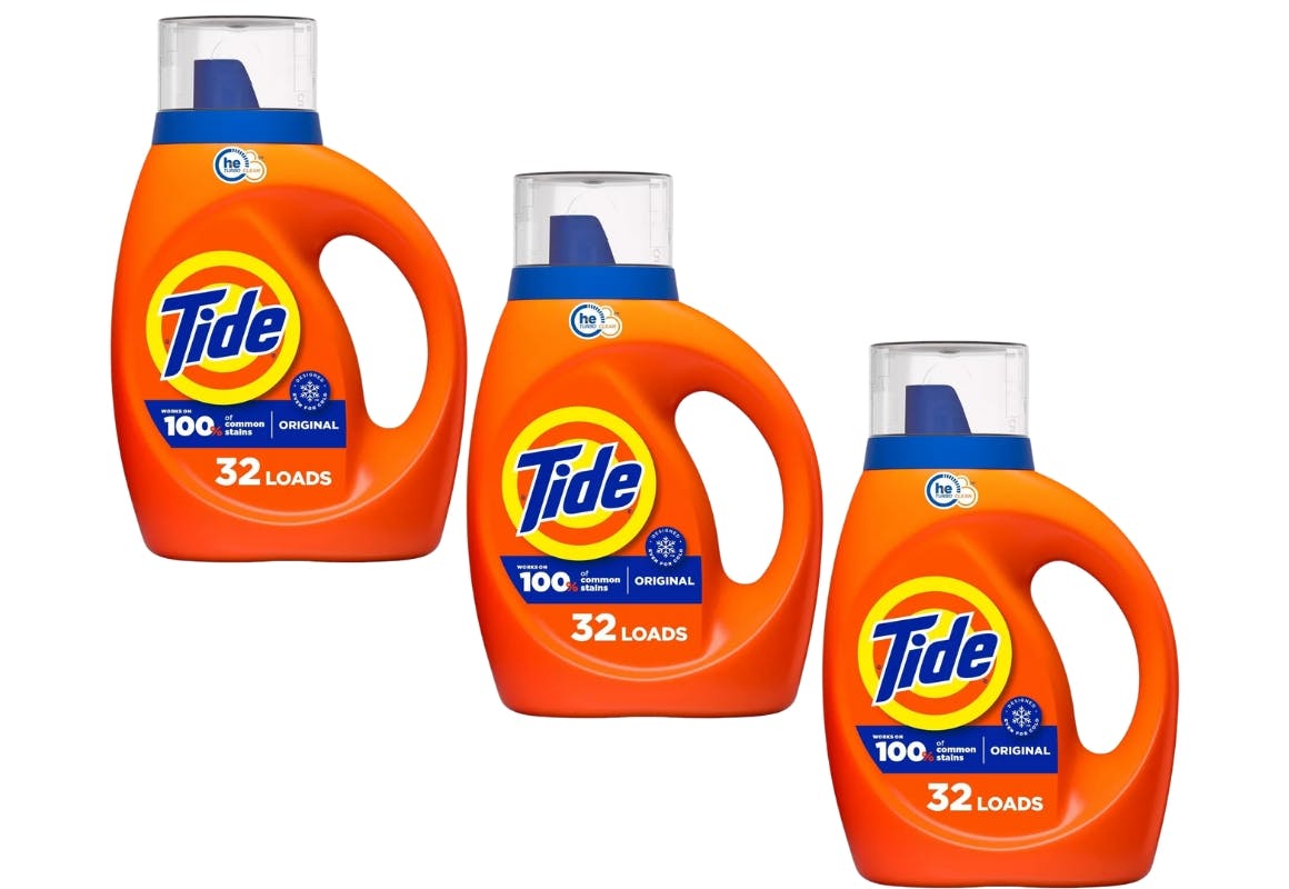 3 Tide Laundry Detergents