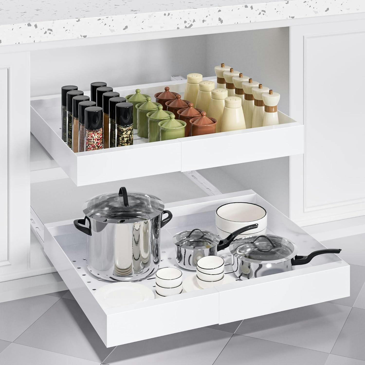 Pull-Out Cabinet Organizer