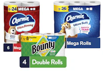 2 Charmin + 1 Bounty