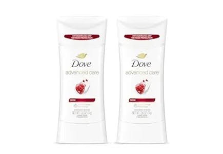 Dove Deodorant 2-Pack