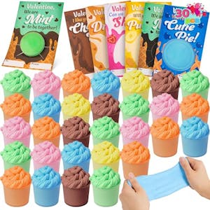 Valentines Day Cards with Slime