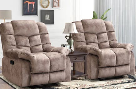 Latitude Run Recliner Chair Set