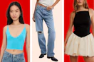 Free People women's top, jeans & dress