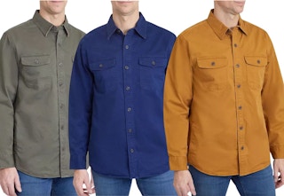 mens shirt jackets
