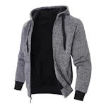 Men's Zip-Front Hoodie