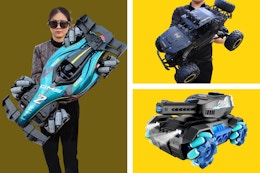 3 4DRC remote control car toys (large ratio sizes)