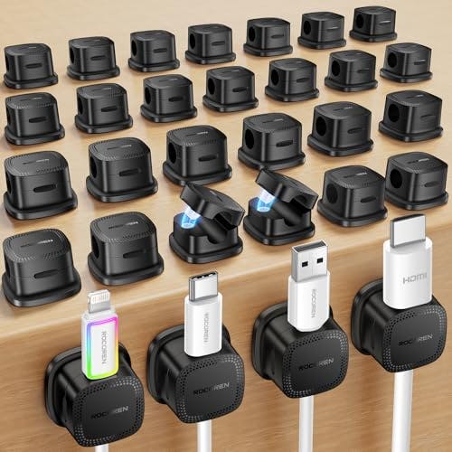 Magnetic Cable Clips Cord Organizer